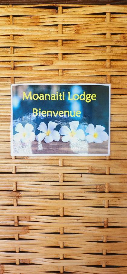 Moanaiti Lodge Maeva 外观 照片